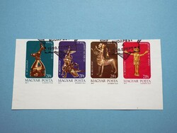 (Z) 1977. 50. Stamp Day** - continuous strip - (cat.: 5,000.-) - Cut!!!