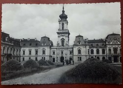 Running postcard, festetics castle in Keszthely