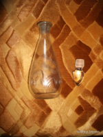 Antique half liter bottle, used for vinegar in the past