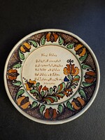Korondi homemade blessing plate