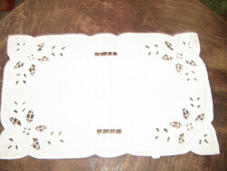 Cute white tablecloth set of 3 pieces