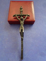 Silver-plated craftsman's crucifix