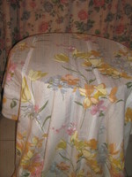 Pair of beautiful vintage spring floral blackout curtains