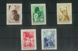 1949. VIT I. Budapesti Világifjúsági és Diáktalálkozó - Vágott Postatiszta sor
