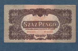100 Pengő 1944 a ii. Edition of the Red Army occupying Hungary in World War II