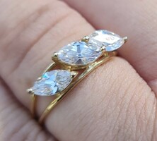 14K gold engagement ring 2.55 grams
