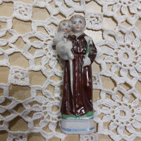 Szent Antal a kisdeddel- Antik kegytárgy szobor