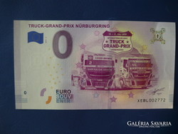 Germany 0 euro 2019 truck grand prix nürburgring! Truck gp! Rare commemorative paper money!