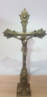 Bronze Christian corpus, crucifix, Jesus