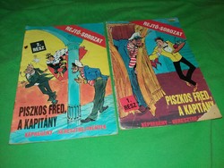 Retro cult comic cs Croatian - Körcsmáros : hider - dirty fred the captain i-ii. According to pictures