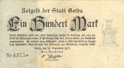 100 marks 30.09.1922. Germany sucks