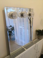Faceted bathroom or make-up mirror - retro? 80s and 90s