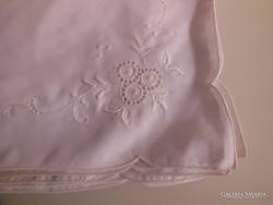 Textile - napkin - new - 10 pcs - 42 x 40 cm - embroidered - cotton - Austrian - perfect