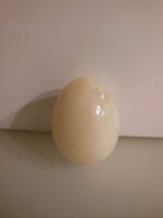 Easter - egg - marble - 4.5 x 3.5 cm - old - German - flawless