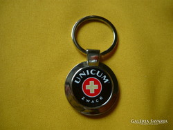 Unicum metal keychain