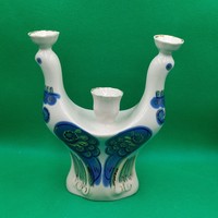 Retro polonne porcelain candle holder