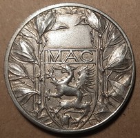 Magyar Atlétikai club. cc1930 . 31 mm  17,3 gramm . Ag Ezüst