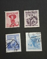 Austria Switzerland France Germany Italy San Marino postage stamps