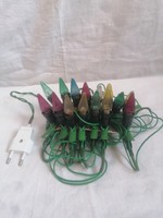 16-piece string of Christmas lights with metal clips
