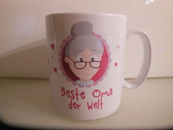 Mug - 3.5 dl - grandmother's - porcelain - German - flawless