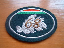 Mh beret cap badge sewing military volunteer area 68. # + Zs