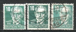Soviet zone 0051 (state issue) 215 a,b,c, 23.00 EUR