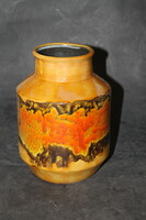 Béla Mihály glazed ceramic vase 375