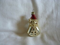 Old glass Christmas tree decoration - cat! (
