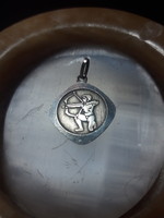 Sagittarius - horoscope - silver pendant