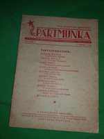 Antique 1945 June 1st year. 1. Issue number is a publication of the mkp party work newspaper according to the pictures