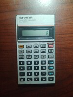 Sharp el-509a 1982 calculator