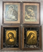 4 antique religious icons, the xix. From the end of the century!