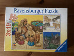 Ravensburger puzzle 3*49 db-os