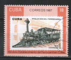 Vasút 0046 Kuba  Mi 3144      0,30 Euró