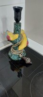 Ceramic bird night lamp