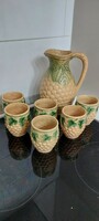 Ceramic jug cup set
