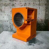 Retro space age design kitchen grinder