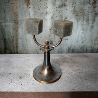 Retro copper candle holder