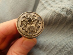 Antique noble seal press antique letter seal family coat of arms seal press 19.Sz Szontagh family