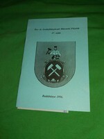 1996.Rudabánya - BÁNYÁSZ múzeum katalógus korabeli múzeumi belápő kártyával képek szerint