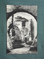 Postcard, Pécs, Tettye ruins in Mecs