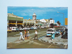Postcard (12) - Namibia - Swakopmund - Emperor William Street 1980s