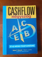 A cashflow négyszög című új motivációs sikerkönyv., könyv.