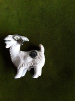 Izsépy margit ceramics - cheerful goat