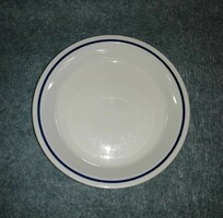 Alföldi porcelain blue striped menzás deep plate - 21 cm (a3)