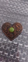 Heart brooch from legacy