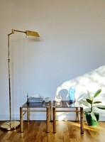 Mid-century asztalka, lerakó párban, LV 063