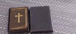 Antik mini ima könyv