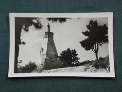 Postcard, Pécs Mecsek French monument