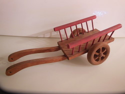 Carriage - 30 x 12 x 10 - wood - old - Austrian - perfect